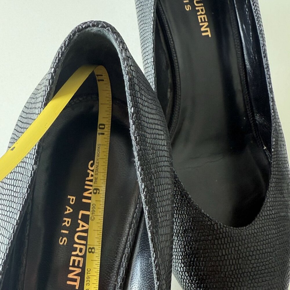 SAINT LAURENT Black Kitten 50 Pump – Size IT 40 / US 10-9.5 - Picture 7 of 10